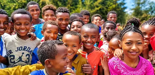 Children at Osanidde
