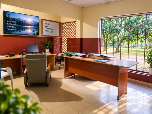 The administration office