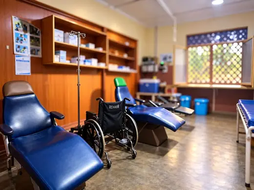 The rehabilitation room